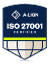 ISO 27001 certification badge